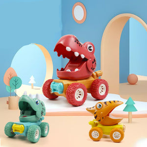 Dinosaur Push Car Toy sliding animal design