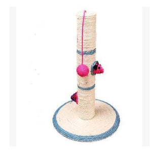 Funny Cat Stick Toy handmade wooden