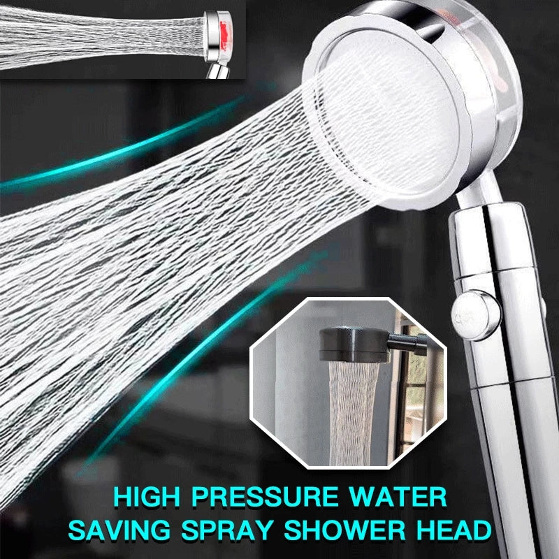 Turbocharged Shower Head handheld high pressure
