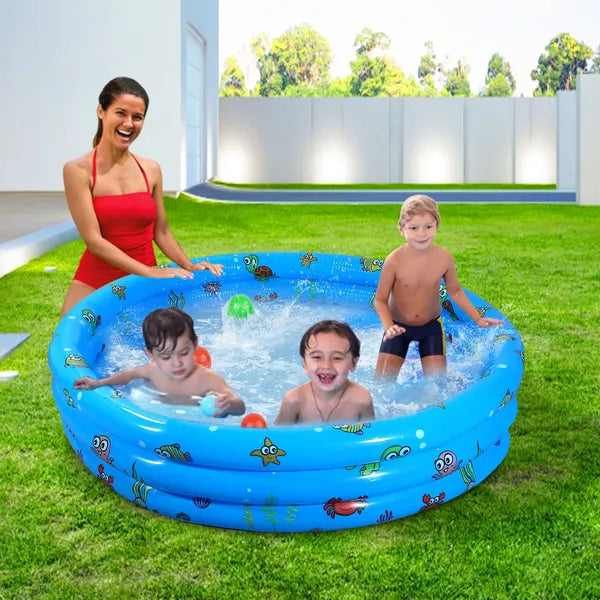 Inflatable Swimming Pool Summer Backyard Entertainment
