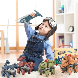 Dinosaur Toys – 5-pack building set front view