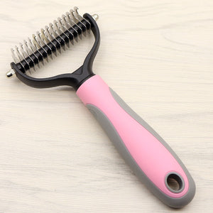 Dog Knot Comb ergonomic handle