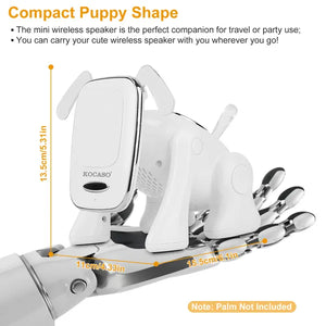 Puppy Dog Wireless Speaker Bluetooth connection