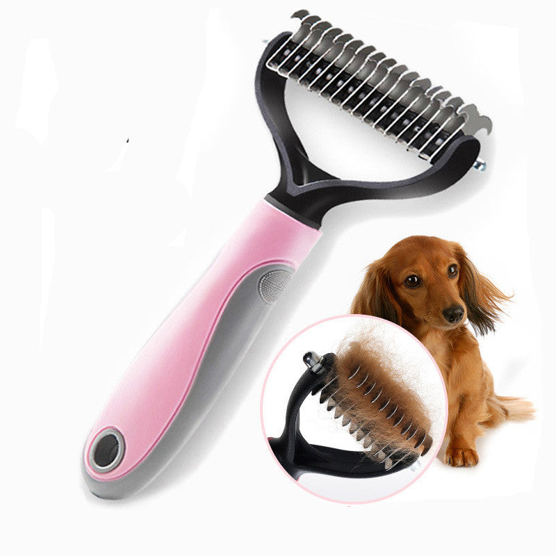 Dog Knot Comb double-sided for long-haired dogs