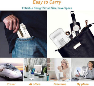 Cell phone stand desktop holder stable base
