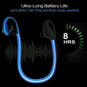 Adjust the neckband for a secure and comfortable fit.