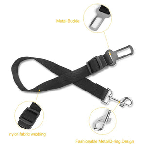 Dog Seat Belt Leash adjustable for safety