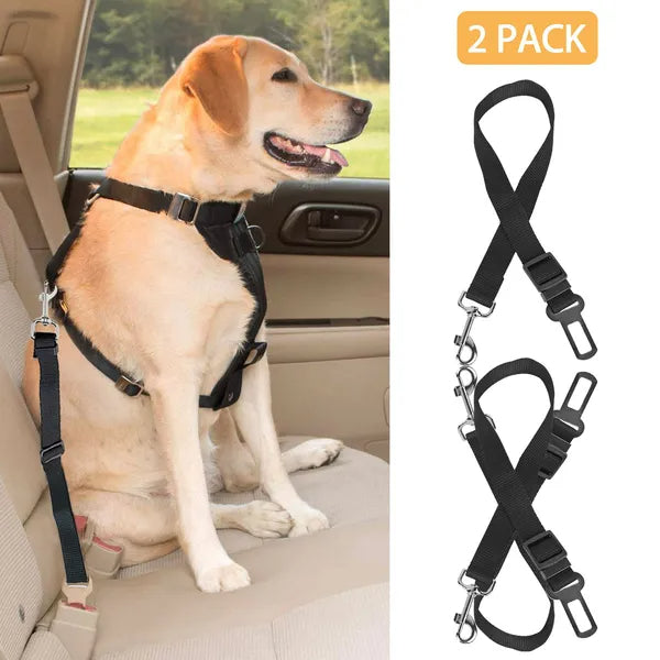 Dog Seat Belt Leash adjustable for safety