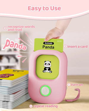 Speech Therapy and Montessori Talking Flash Cards