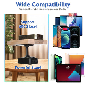 4-in-1 foldable wireless speaker 360 degree rotation