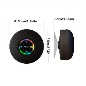 Wireless bathroom speaker compact portable size