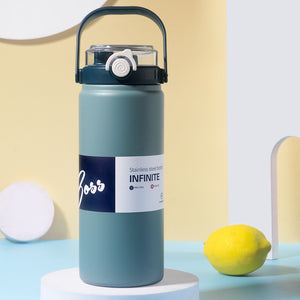 316 stainless steel insulated mug on desk