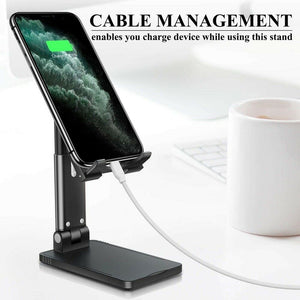 Cell phone stand desktop holder stable base