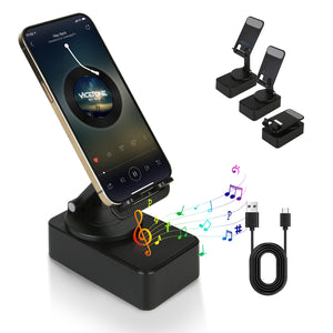 4-in-1 foldable wireless speaker phone stand