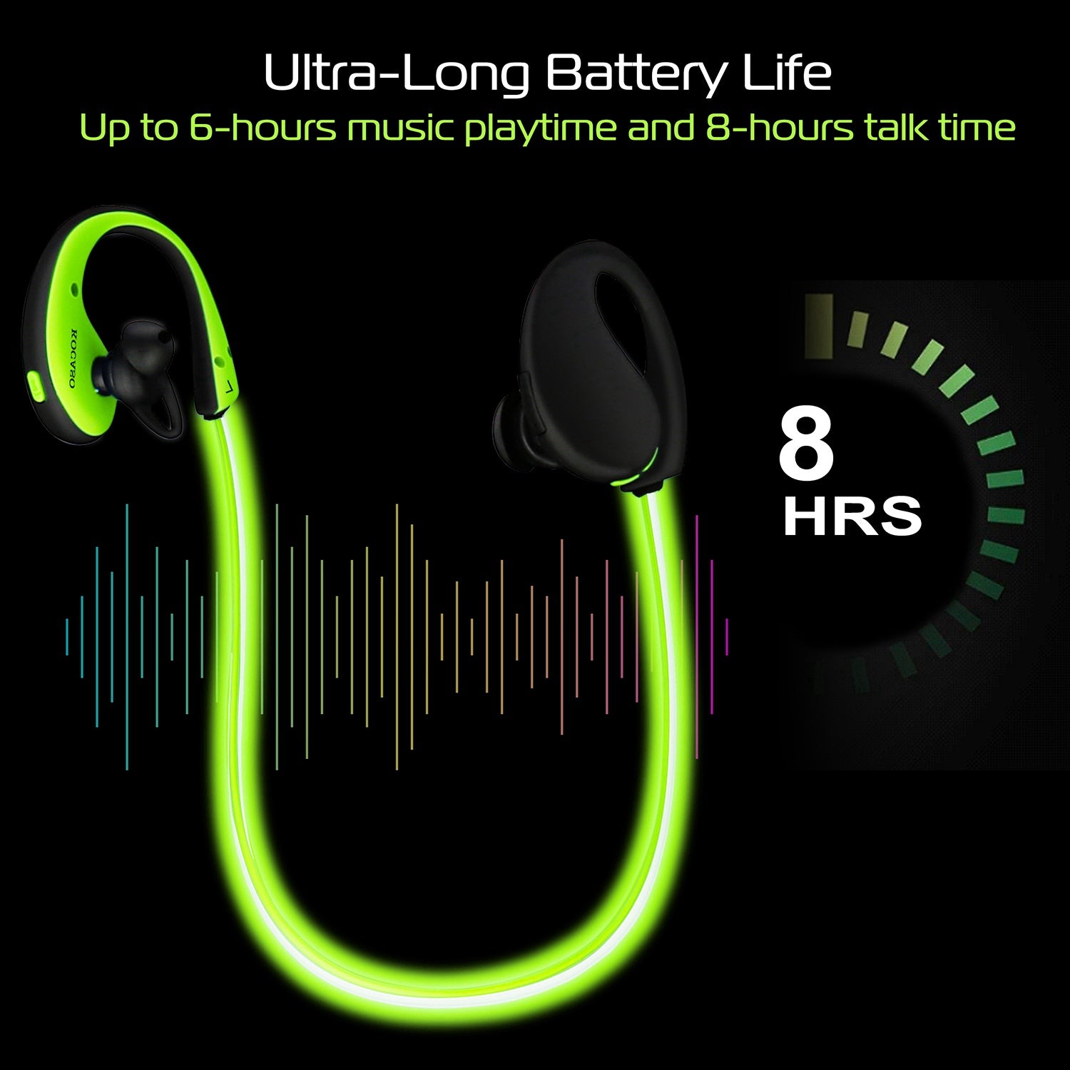 Wireless Sports Headsets HD stereo sound