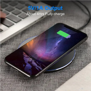 Wireless Charger Qi Certified 5W ultra slim pad