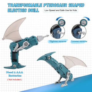Dinosaur Toys – Side view of all 5 dinosaur models