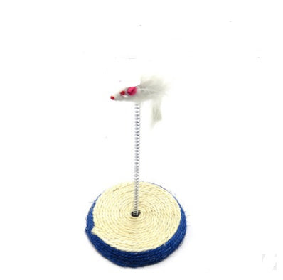 Funny Cat Stick Toy handmade wooden