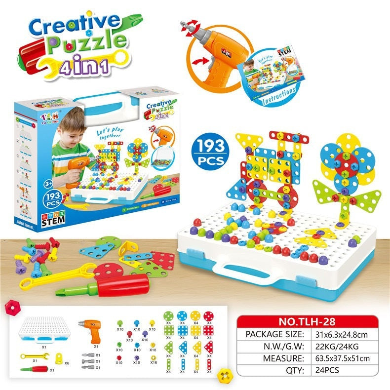 Educational Building Blocks Bright and Durable Pieces