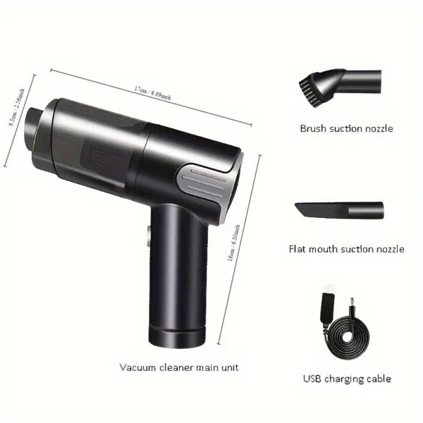 Wireless Car Vacuum Cleaner Dust and Crumb Removal
