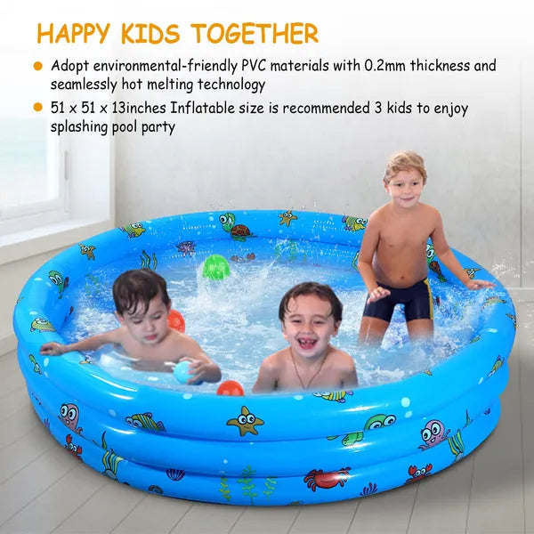 Inflatable Swimming Pool Safe Water Play for Children