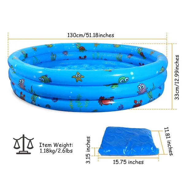 Durable Inflatable Swimming Pool for Summer Play