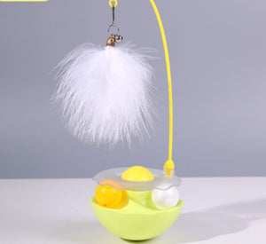 Interactive Cat Toy duck shape design
