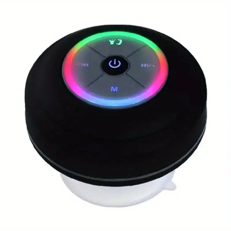 Wireless bathroom speaker USB charging port