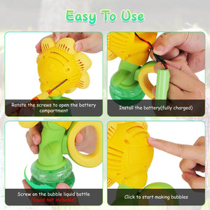 Bubble Machines for Kids – Kids Playing with Bubble Machines Outdoors