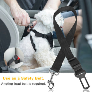 Dog Seat Belt Leash 2-piece set