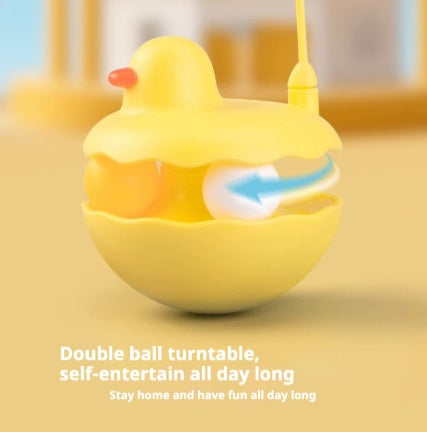 Interactive Cat Toy duck shape design