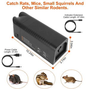 Electric Rat Trap rechargeable indoor rodent zapper
