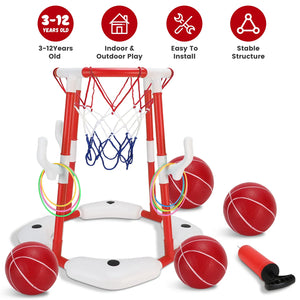 Floating Pool Basketball Game – Complete Set