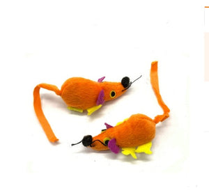 Funny Cat Stick Toy handmade wooden