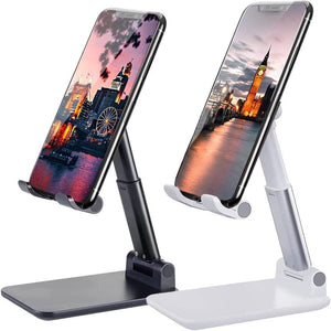 Cell phone stand desktop holder on office desk