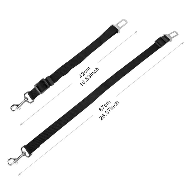 Dog Seat Belt Leash 2-piece set