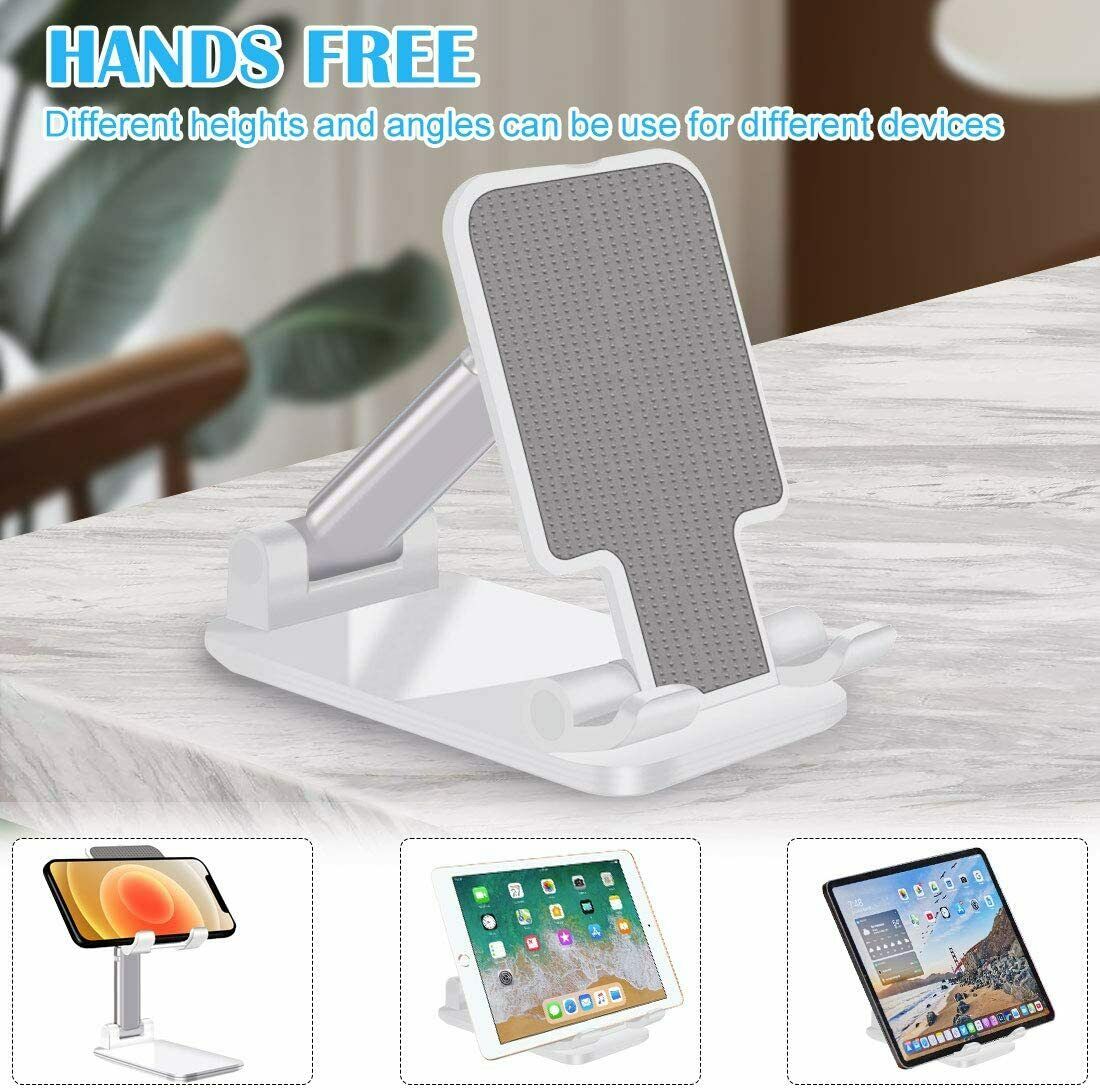 Cell phone stand desktop holder stable base