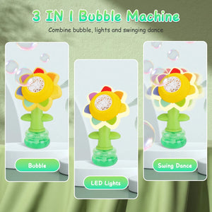 Bubble Machines for Kids – LED Light Color Display