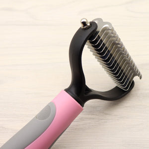 Dog Knot Comb ergonomic handle