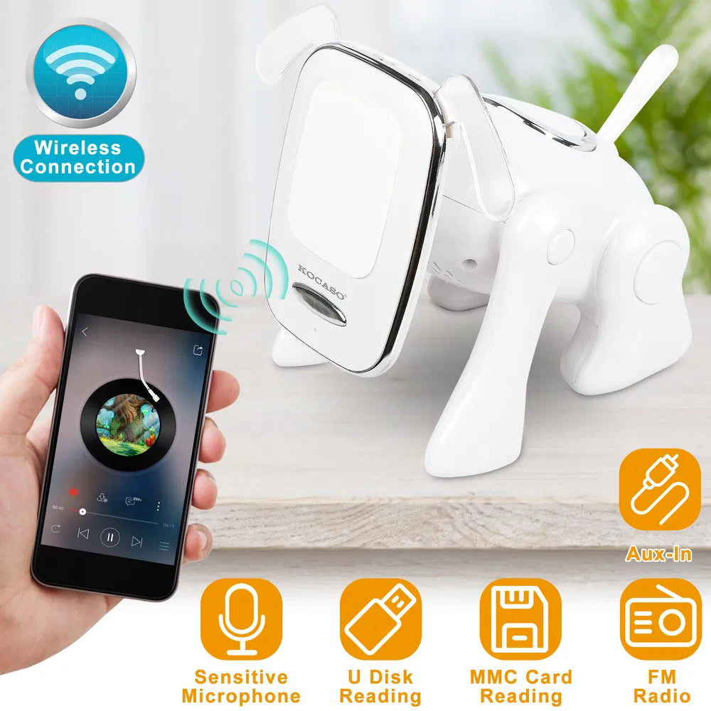 Puppy Dog Wireless Speaker playing music