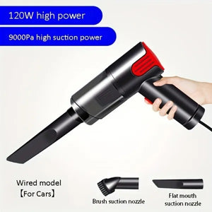 Wireless Car Vacuum Cleaner Lightweight Handheld Design
