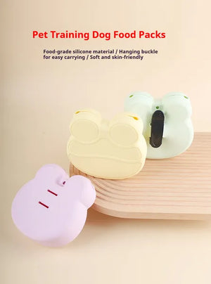 Dog Training Treat Pouch portable with buckle
