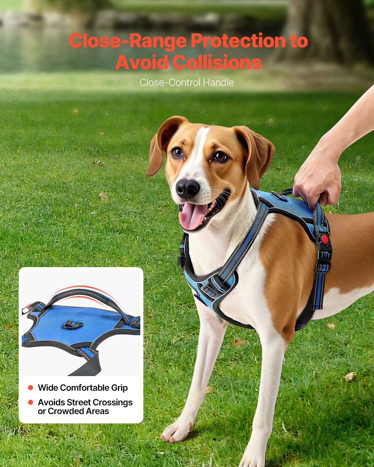No-Pull Dog Harness large adjustable vest