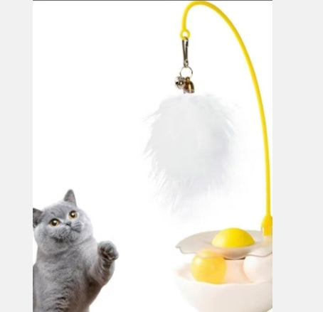 Interactive Cat Toy duck shape design