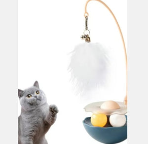 Interactive Cat Toy duck shape design