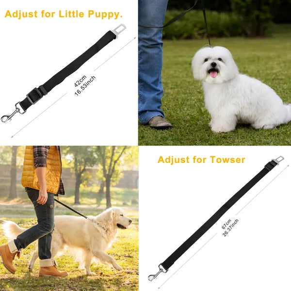 Dog Seat Belt Leash 2-piece set