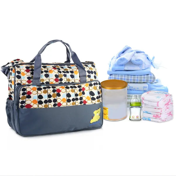 5PCS Baby Nappy Diaper Bags Set