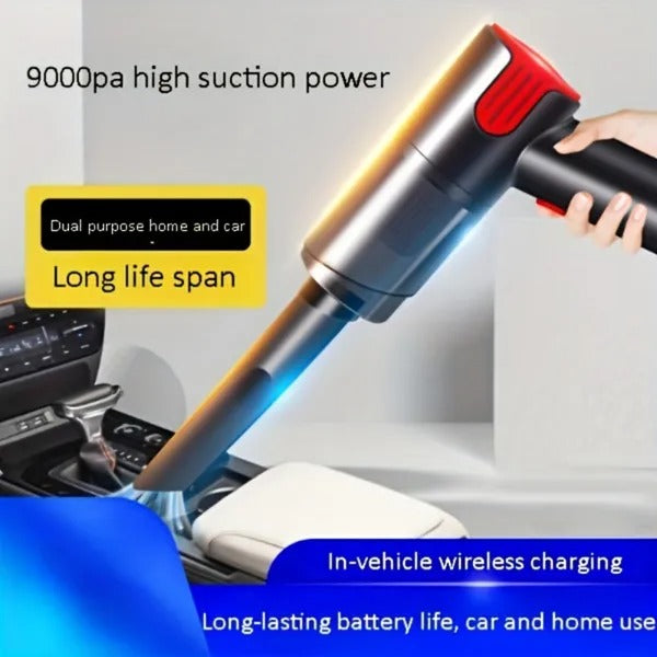 Wireless Car Vacuum Cleaner Lightweight Handheld Design