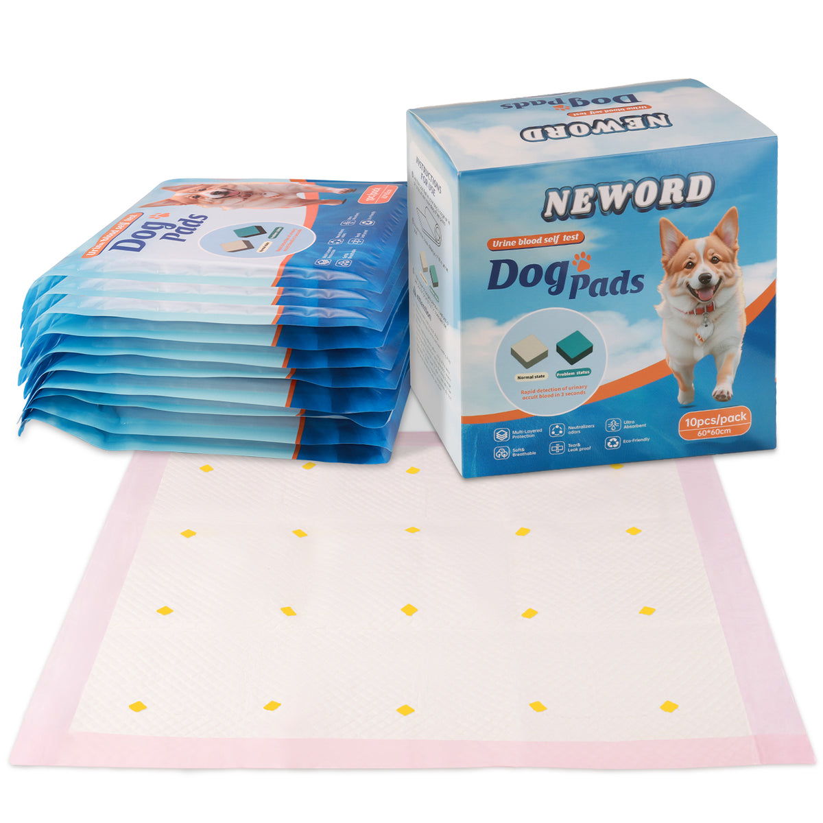 Dog Urine Detection Pad absorbent and leak-proof