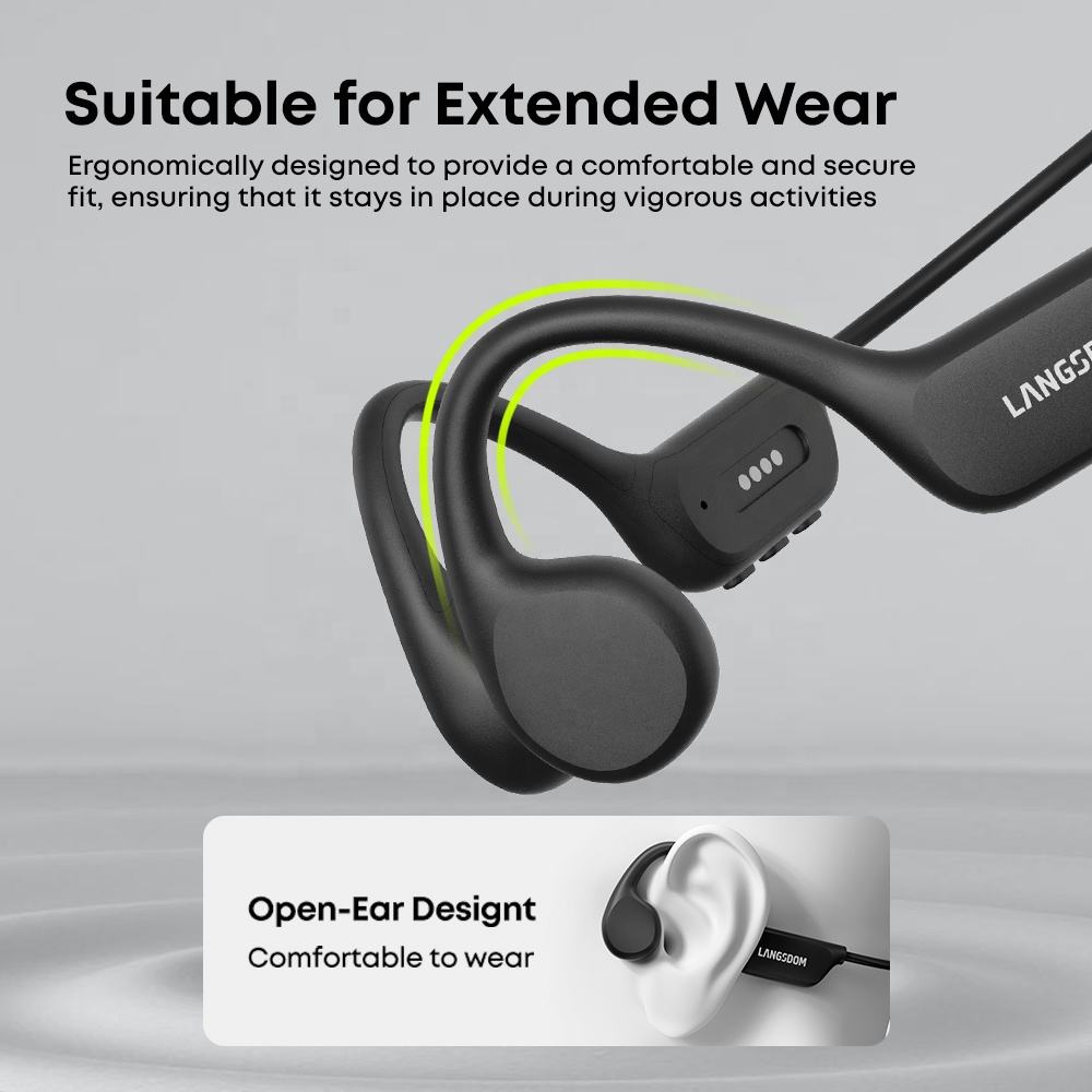 Waterproof Bluetooth Headset IPX8 for swimming